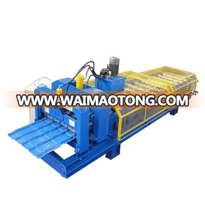 step tile roofing making machine color steel roof tile roll forming machine