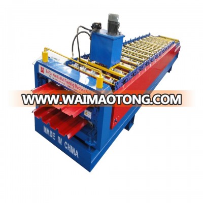 Hydraulic Trapezoid Panel Double Deck Roll Forming Machine