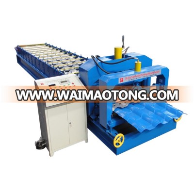 Top Quality  Metal  Glazed Tile Roll Forming Machine